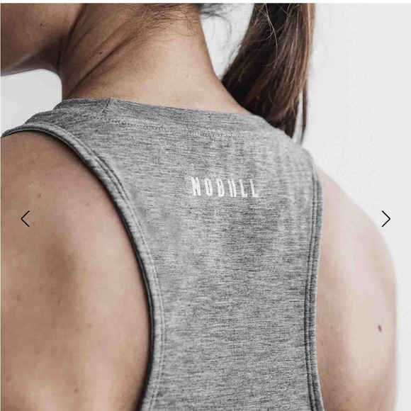 Nobull Crossfit Heather grey high neck tank size small. NWT, still in bag - Picture 3 of 4